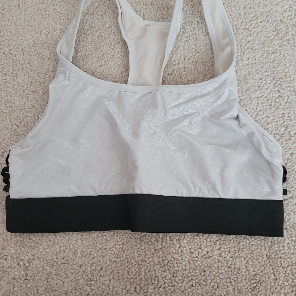 Victoria's Secret SPORT shimmery Grey size small